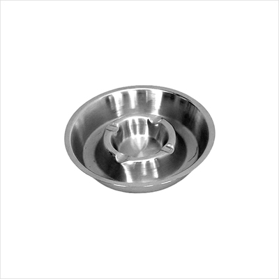 Aschenbecher rund Edelstahl_seite